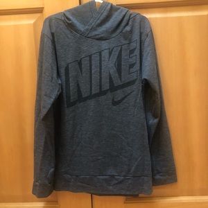 Nike hooded long sleeve top
